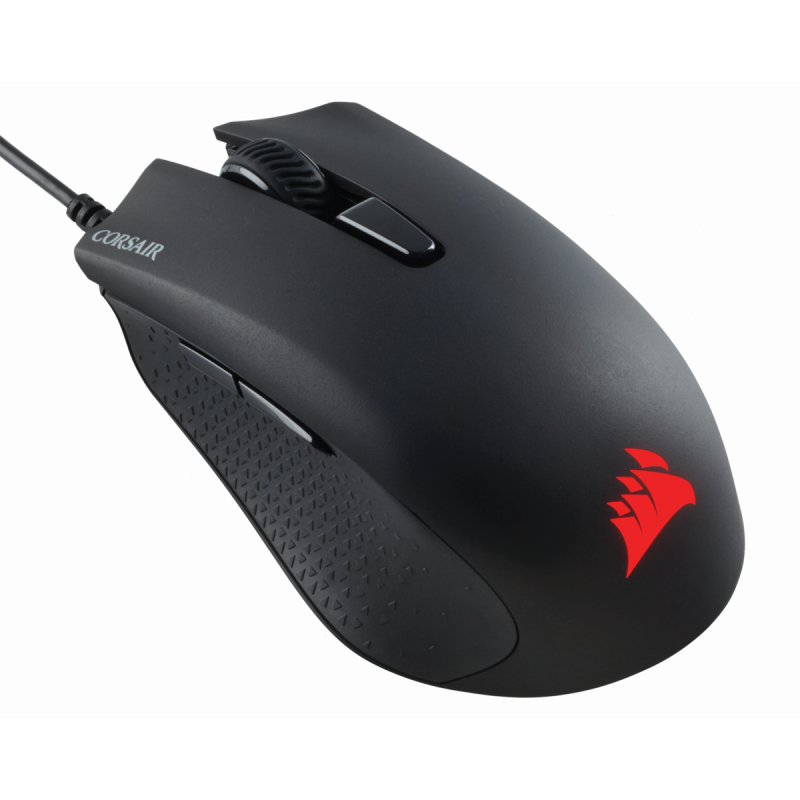 Mouse Corsair Harpoon Pro RGB para Juegos, Diseño Ligero, Sensor óptico de 12.000 dpi