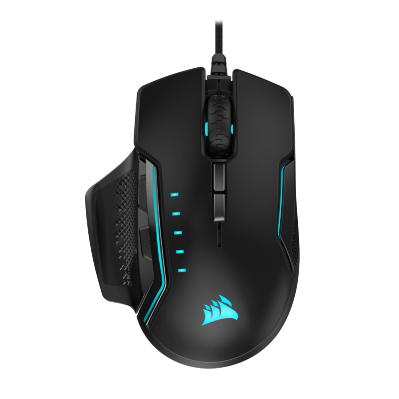 MOUSE CORSAIR GAMING GLAIVE RGB PRO 18K DPI