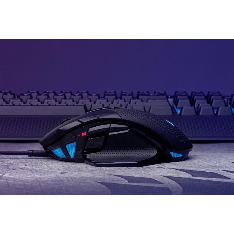 MOUSE CORSAIR NIGHTSWORD RGB FPS/MOBA 18000 DPI BK CH-9306011-NA