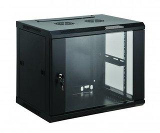 Intellinet 711753 armario rack 6U Bastidor de pared Negro