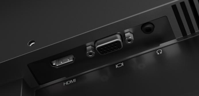 Lenovo ThinkVision S24e LED display 60.5 cm (23.8") Full HD Plana Negro