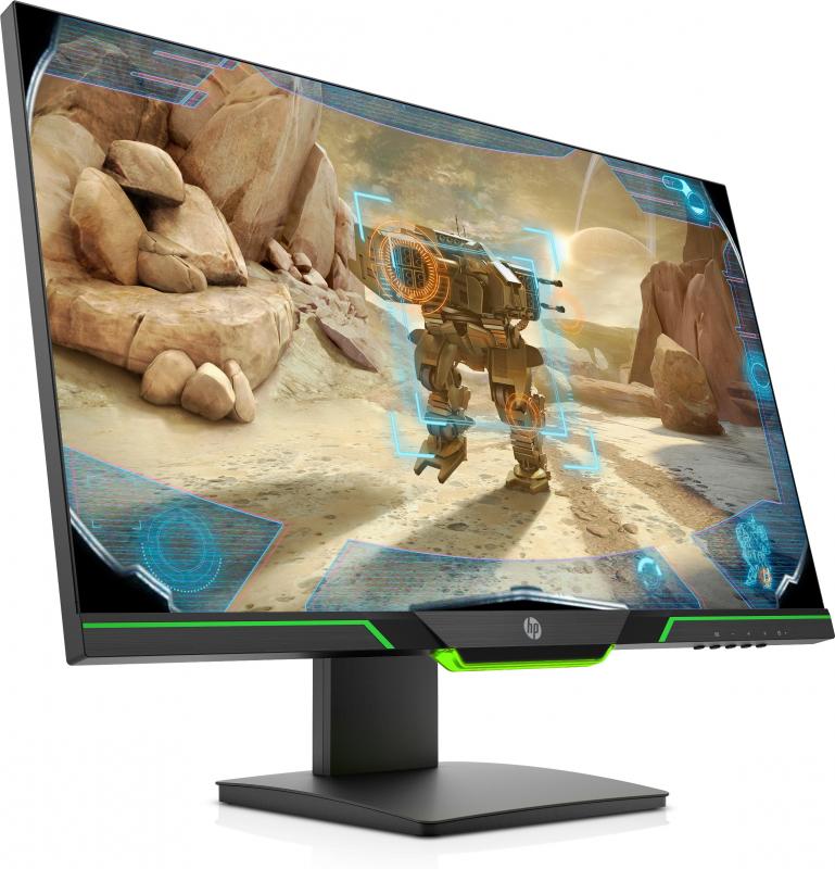 HP 27x LED display 68.6 cm (27") Full HD Plana Negro
