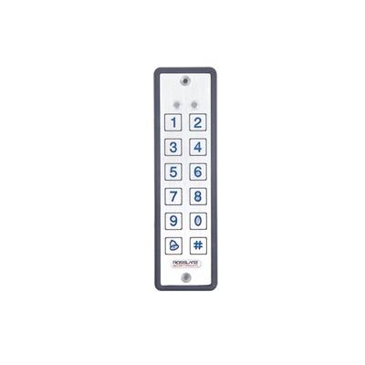 Lector ultra delgado de proximidad con teclado, capacidad de lectura de tarjetas ROSSLARE y HID, 125