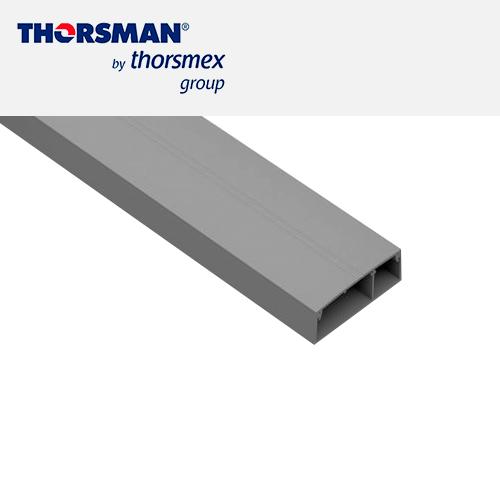 CANALETA ALUMINIO THORSMAN DX10030.01 LNEA X GRIS 200x2x5cm