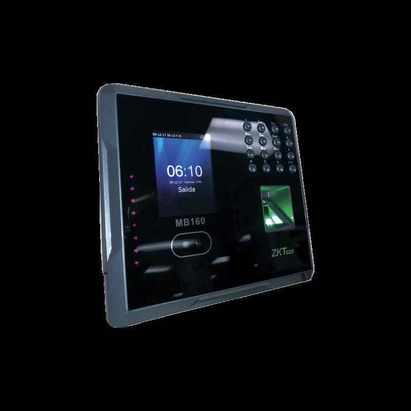 Lector de Reconocimiento Facial y Huella Digital / 1500 Rostros / 2,000 huellas / Soporta DDNS con B