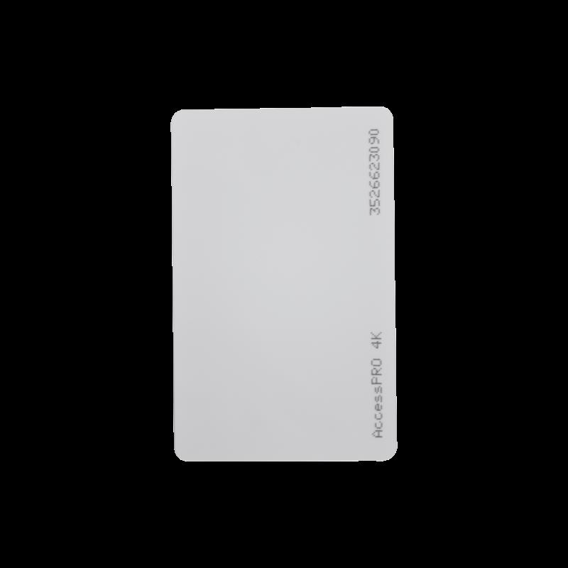 Tarjeta MIFARE Classic / Tipo ISO Card / Memoria 4Kb / Imprimible / Frecuencia 13.56 Mhz/ formato CR