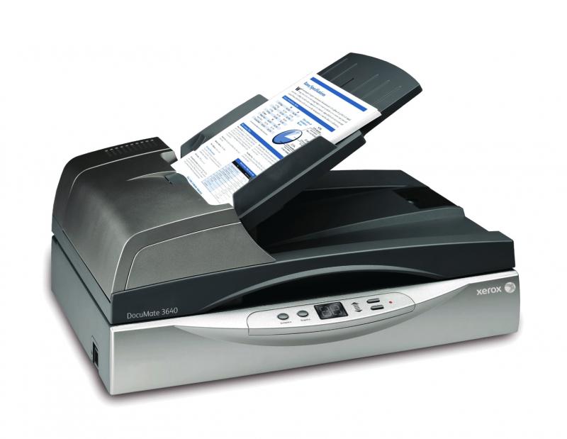 SCANNER XEROX DOCUMATE 3640 40PPM DUPLEX