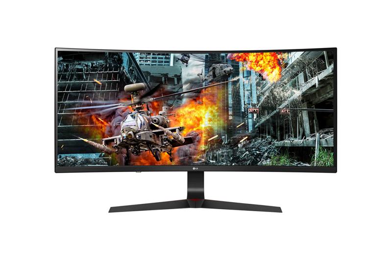 LG 34GL750-B LED display 86.4 cm (34") 2560 x 1080 Pixeles UltraWide Full HD Curva Negro, Rojo