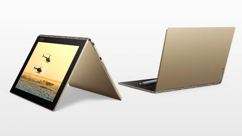 Lenovo Yoga Book Oro Híbrido (2-en-1) 25.6 cm (10.1") 1920 x 1200 Pixeles Pantalla táctil Intel® 