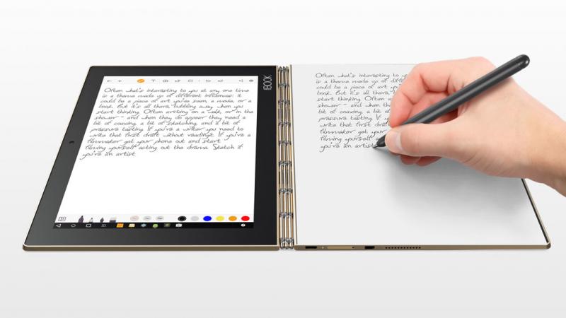 Lenovo Yoga Book Oro Híbrido (2-en-1) 25.6 cm (10.1") 1920 x 1200 Pixeles Pantalla táctil Intel® 