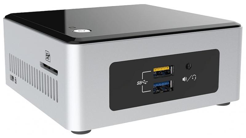 Intel NUC BOXNUC5CPYH PC/estación de trabajo barebone N3050 1.6 GHz UCFF Negro, Plata BGA 1170