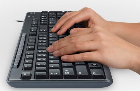 Logitech MK200 teclado USB Negro