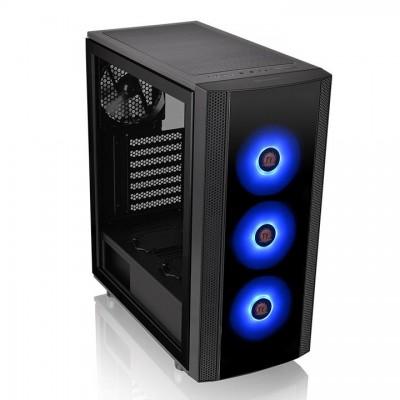 Gabinete THERMALTAKE VERSA J25 CA-1L8-00M1WN-01 - Midi-Tower, PC, SPCC, 6.7” x 6.7” (Mini ITX), 