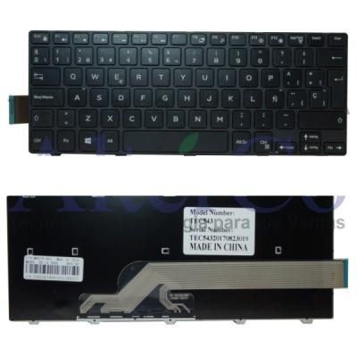 Teclado Battery_First BFT543 - Negro, Teclado, DELL Inspiron 14 3000, 14 5442, 14 5445, 14 5447, Vos