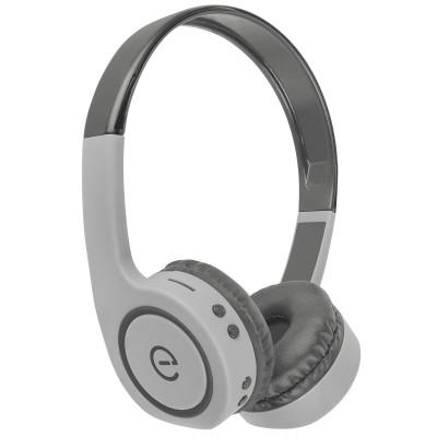AUDÍFONOS PERFECT CHOICE ON-EAR - Gris, Bluetooth, 3.5 mm, Universal