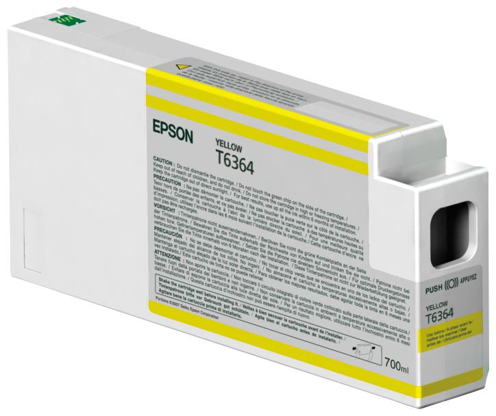 Epson Singlepack Yellow T636400 UltraChrome HDR 700 ml Original Amarillo 1 pieza(s)