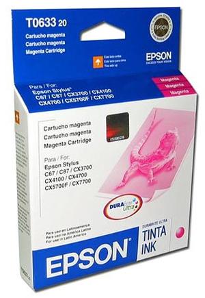 Epson T063320 Magenta Ink Cartridge Original
