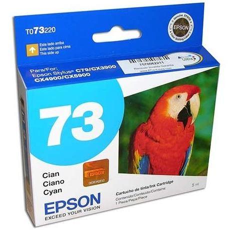 Epson T073220 Cyan Ink Cartridge Original Cian