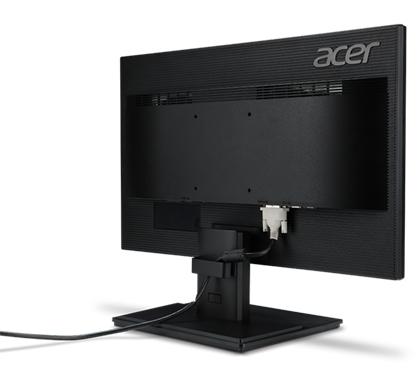 Acer Essential V206HQL Bb LED display 49.5 cm (19.5") 1366 x 768 Pixeles HD Negro