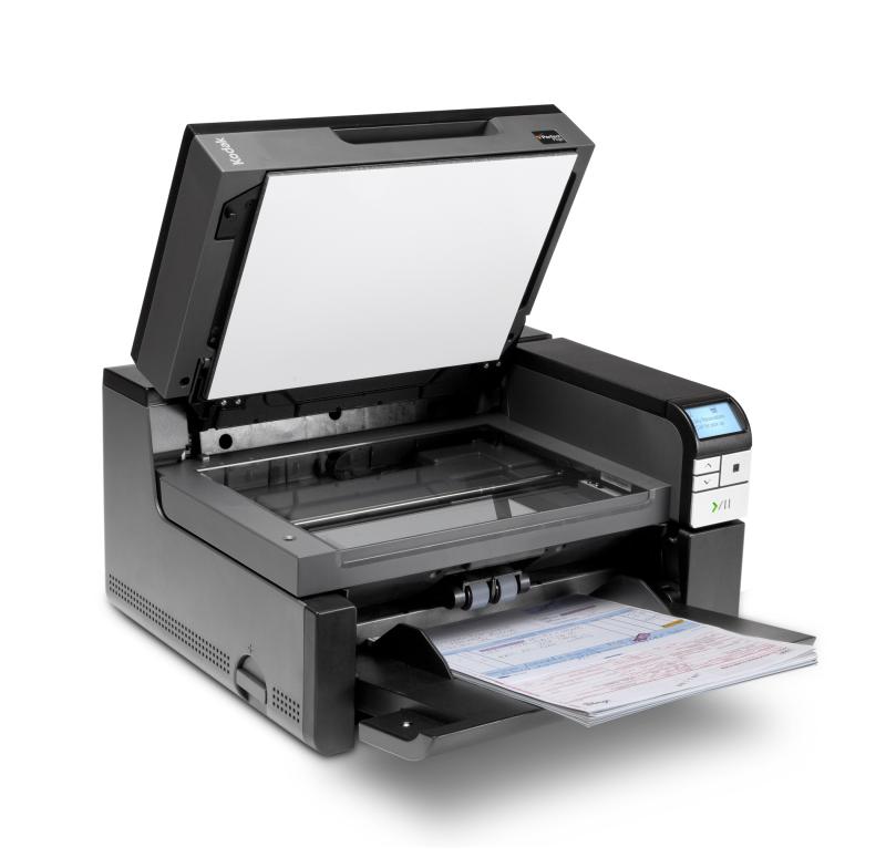 Kodak i2900 600 x 600 DPI Escáner de base plana y ADF Negro A4