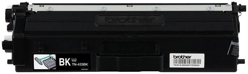Brother TN-433BK cartucho de tóner Original Negro 1 pieza(s)
