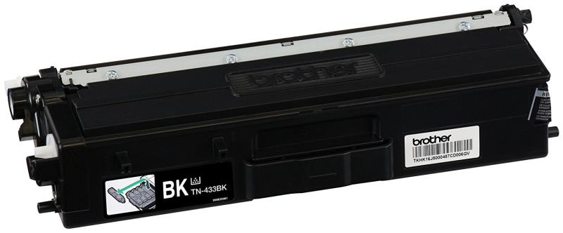 Brother TN-433BK cartucho de tóner Original Negro 1 pieza(s)