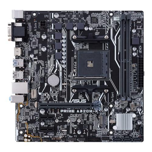 ASUS MB PRIME A320M-K placa base Enchufe AM4 Micro ATX AMD A320