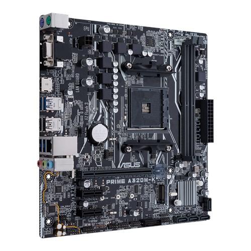 ASUS MB PRIME A320M-K placa base Enchufe AM4 Micro ATX AMD A320