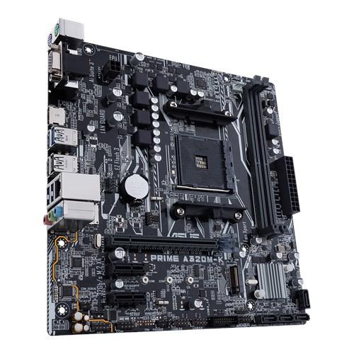 ASUS MB PRIME A320M-K placa base Enchufe AM4 Micro ATX AMD A320