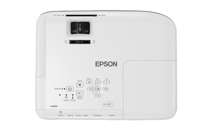 Epson PowerLite X41+ video proyector 3600 lúmenes ANSI 3LCD XGA (1024x768) Proyector para escritori