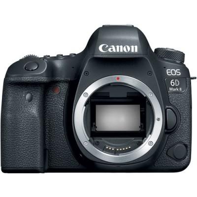 Cámara CANON EOS 6D Mark II Cuerpo - Negro, 26.2 MP, LCD de 3 pulgadas