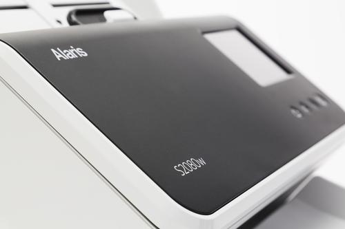 Alaris S2080W 600 x 600 DPI Escáner con alimentador automático de documentos (ADF) Negro, Blanco A