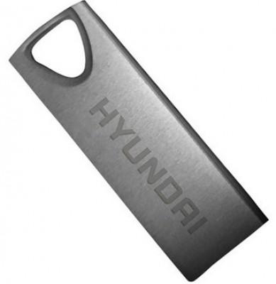 Memoria USB HYUNDAI U2BK/16GASG - Gris, 16 GB, USB 2.0, 10 MB/s, 3 MB/s