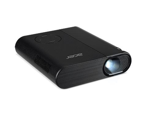 Acer C200 video proyector 200 lúmenes ANSI DLP WVGA (854x480) Proyector portátil Negro