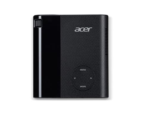 Acer C200 video proyector 200 lúmenes ANSI DLP WVGA (854x480) Proyector portátil Negro