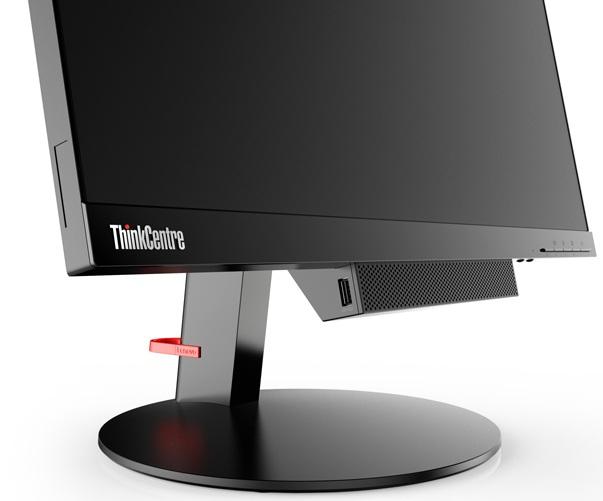 Lenovo Tiny-in-One 24 Gen3 60.5 cm (23.8") 1920 x 1080 Pixeles Full HD LED Plana Negro