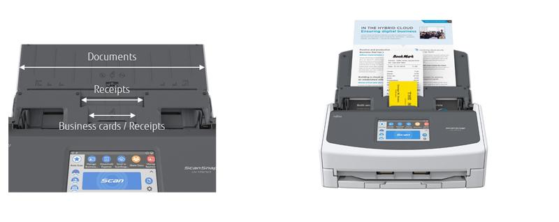 Fujitsu ScanSnap iX1500 600 x 600 DPI ADF + Escáner de alimentación manual Blanco A4