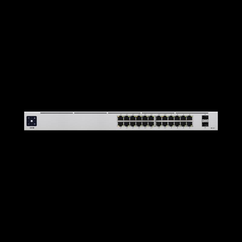 UniFi Switch USW-24-POE Gen2, Capa 2 de 24 puertos (16 puertos PoE 802.3af/at + 8 puertos Gigabit) +
