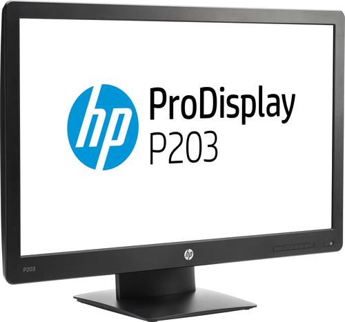 HP ProDisplay P203 50.8 cm (20") 1600 x 900 Pixeles HD+ LED Plana Negro