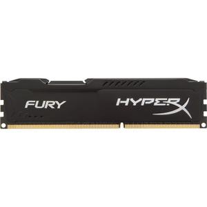 KINGSTON MEMORIA 8GB DIMM DDR3- 1600 CL 10 HYPERX FURY NEGRO HX316C10FB/8