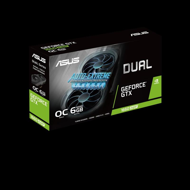 ASUS Dual -GTX1660S-O6G-EVO NVIDIA GeForce GTX 1660 SUPER 6 GB GDDR6