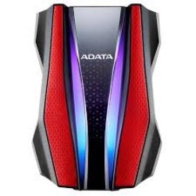 Disco Duro Externo ADATA HD770G - 2TB, USB 3.2 Gen 1, 2.5\", Rojo