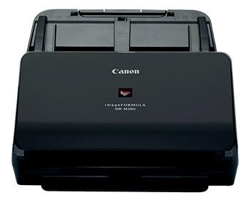 Canon DR-M260 600 x 600 DPI ADF + Escáner de alimentación manual Negro