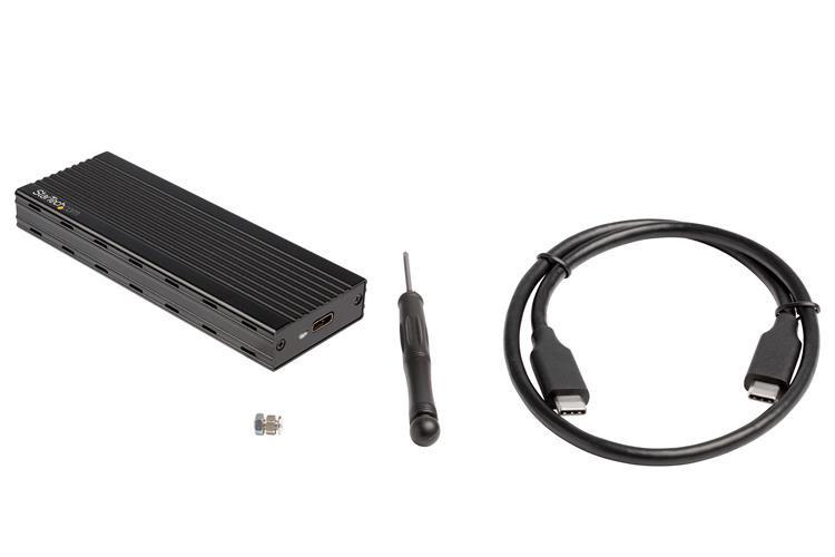 StarTech.com Gabinete de SSD M.2 NVMe para SSDs PCIe- USB 3.1 Gen 2 Tipo C
