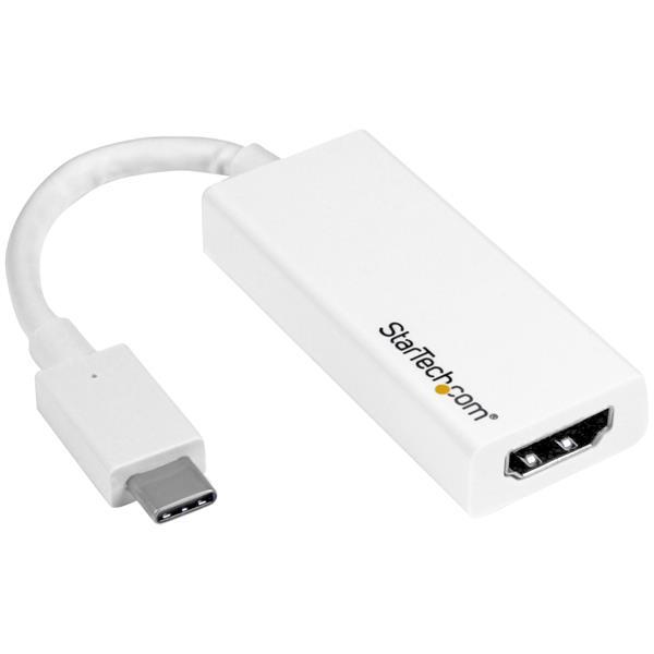StarTech.com Adaptador USB-C a HDMI con 4k 30Hz - Blanco