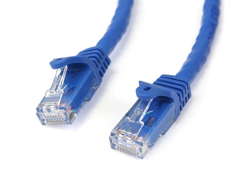 StarTech.com N6PATC3MBL cable de red 3 m Cat6 U/UTP (UTP) Azul