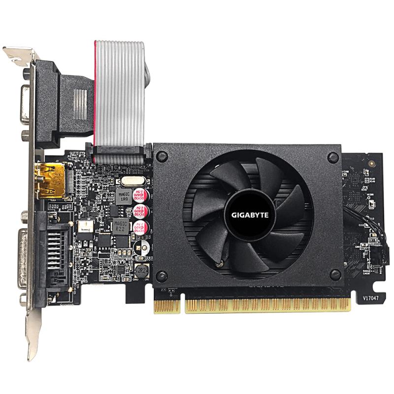 Gigabyte GV-N710D5-2GIL tarjeta gráfica NVIDIA GeForce GT 710 2 GB GDDR5