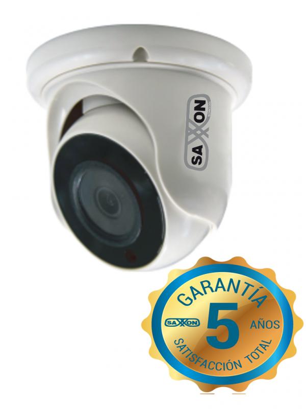 SAXXON TECH ES31A11J - Camara domo  HDCVI  720p / A HD / TVI / Lente 2.8 mm / Luz ir 20M / DWDR / In