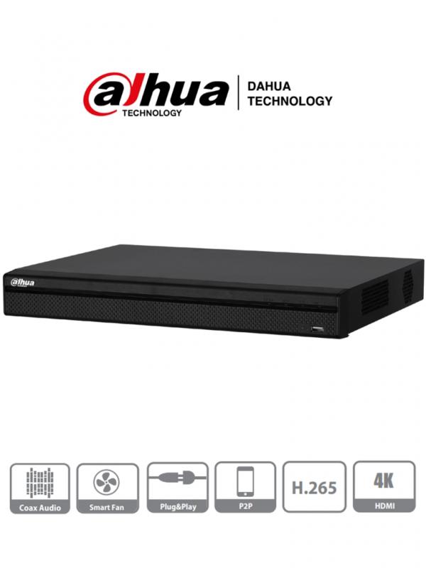 DAHUA XVR5216AN-4KL-X - DVR 16 Canales Pentahibrido 4K/ 8 Megapixeles/ 6mp/ 5mp/ 4mp / 1080p/ H265+/