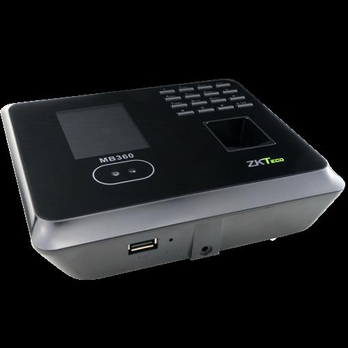 ZKTECO MB360ID - Control de Acceso y Asistencia / 1500 Rostros / 2000 Huellas / 2000 Tarjetas  ID 12